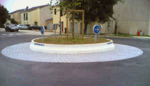 Pavé résine